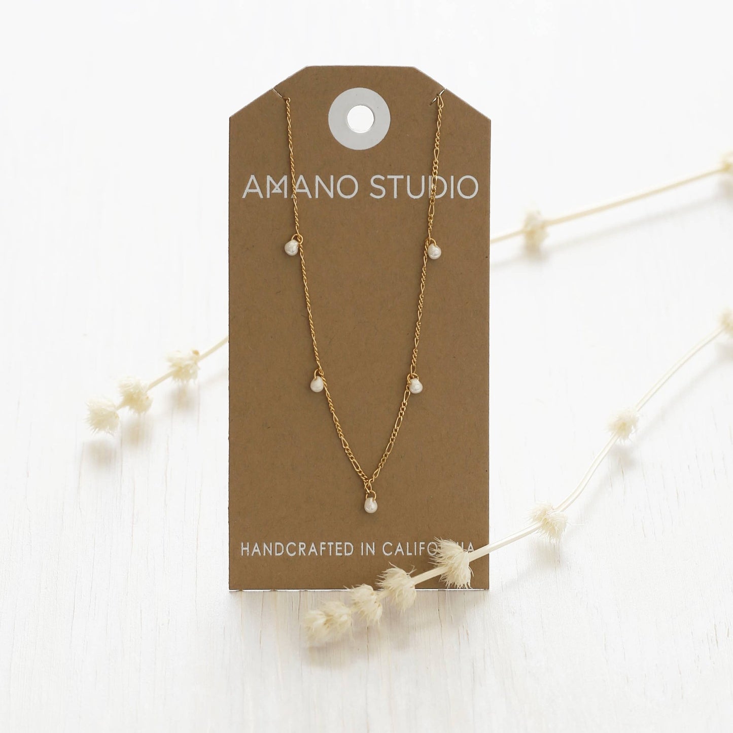 Five Graces Pearl Necklace - MST GoodsNecklacesAmano Studio