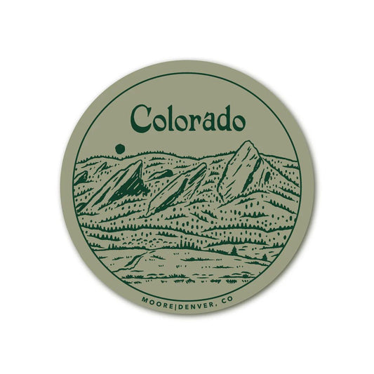 Flatirons Sticker - MST GoodsMoore Collection