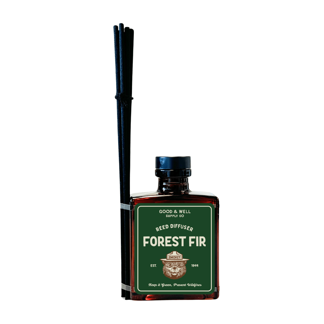 Forest Fir Smokey Bear Reed Diffuser - MST GoodsGood & Well Supply Co.
