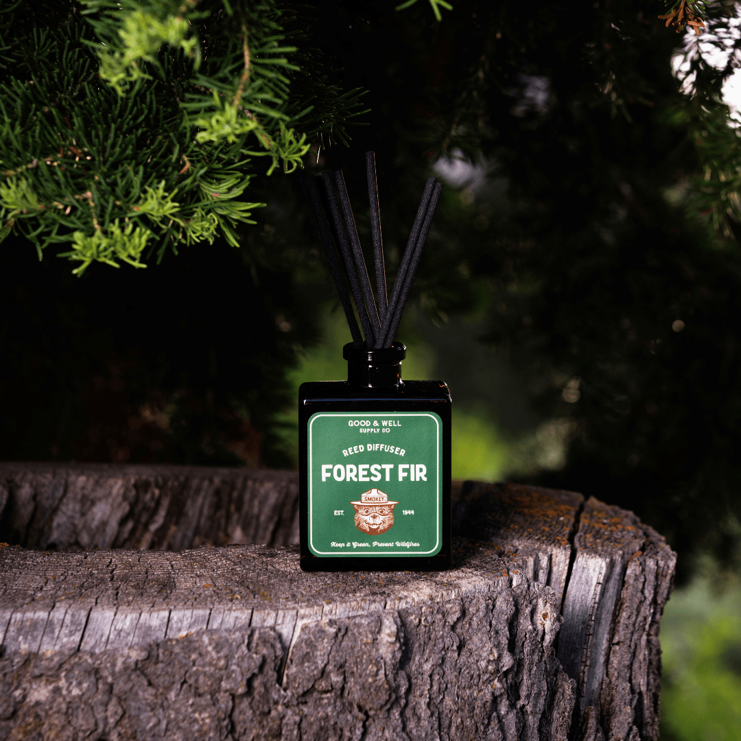 Forest Fir Smokey Bear Reed Diffuser - MST GoodsGood & Well Supply Co.