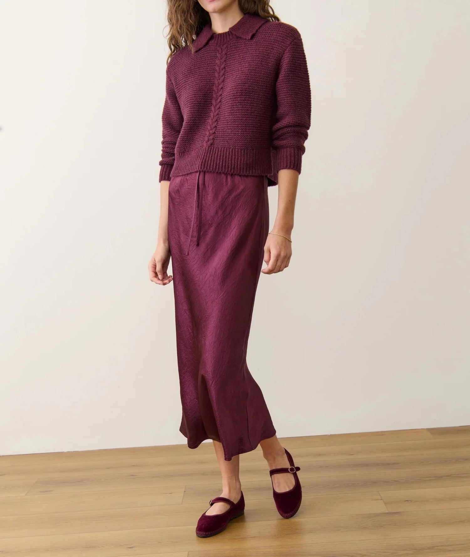 Gabrielle Slip Skirt - MST GoodsMarine Layer