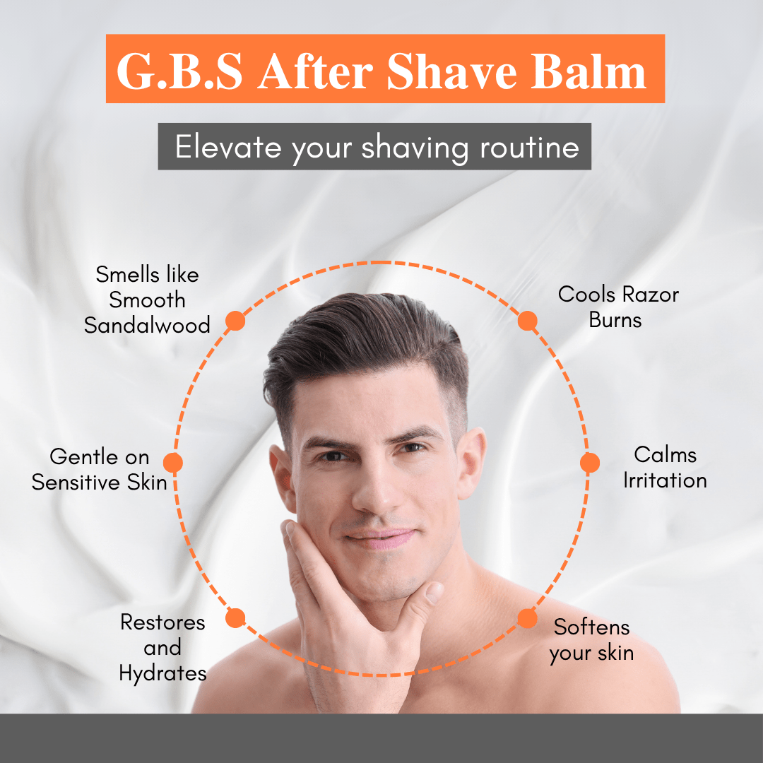 GBS Sandalwood Aftershave Balm 2 oz - MST GoodsGENTS FINE GROOMING PRODUCTS