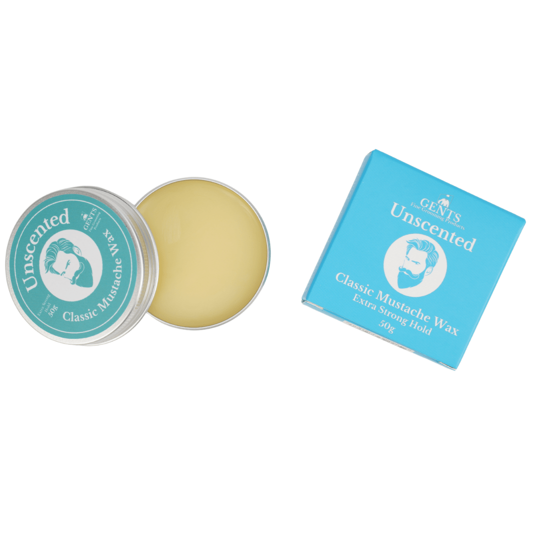 Gents Mustache Wax – Strong Hold - MST GoodsGENTS FINE GROOMING PRODUCTS