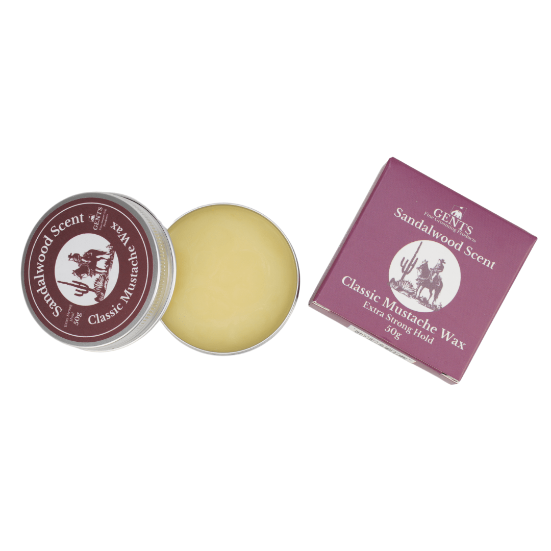 Gents Mustache Wax – Strong Hold - MST GoodsGENTS FINE GROOMING PRODUCTS