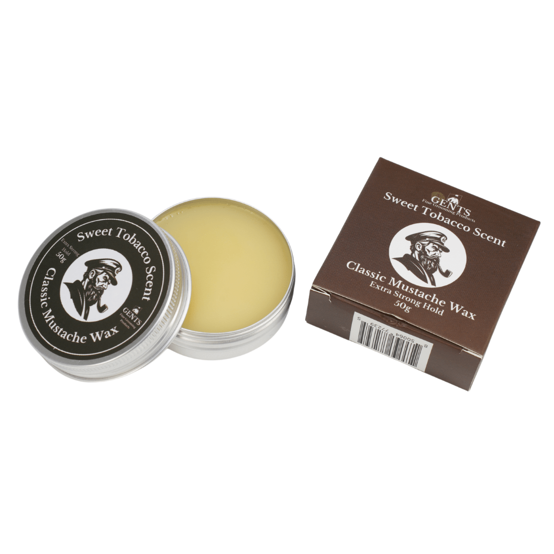 Gents Mustache Wax – Strong Hold - MST GoodsGENTS FINE GROOMING PRODUCTS