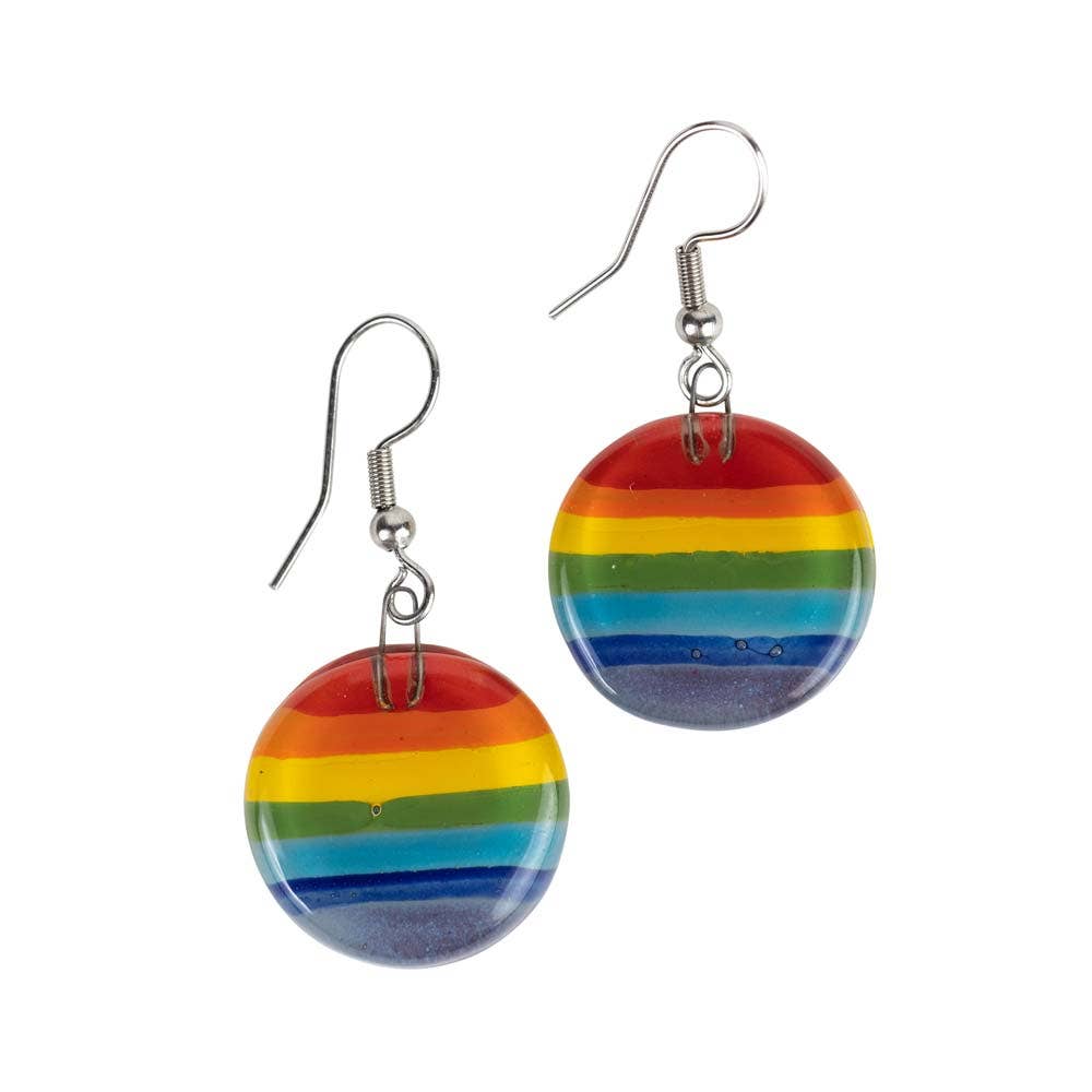 Glass Rainbow Earrings - MST GoodsEarringsTen Thousand Villages