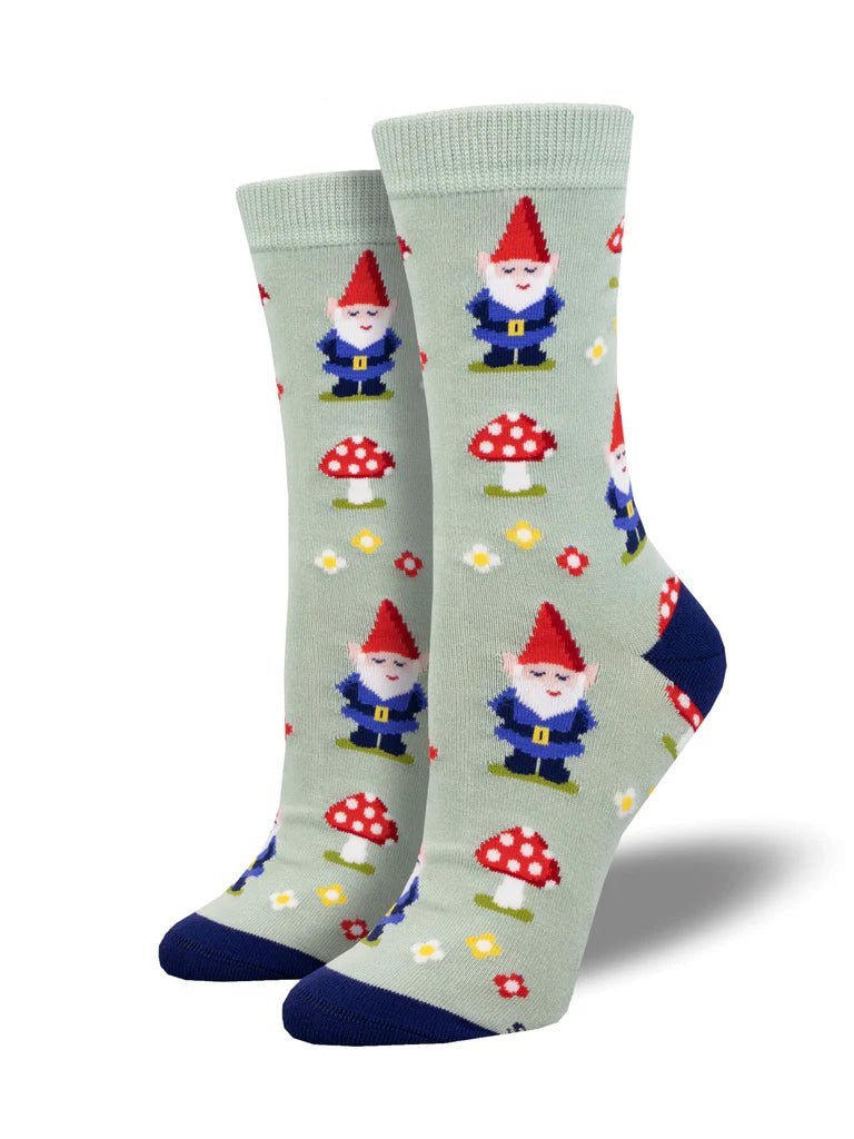 Gnome More Mushrooms Socks - MST GoodsSocksmith