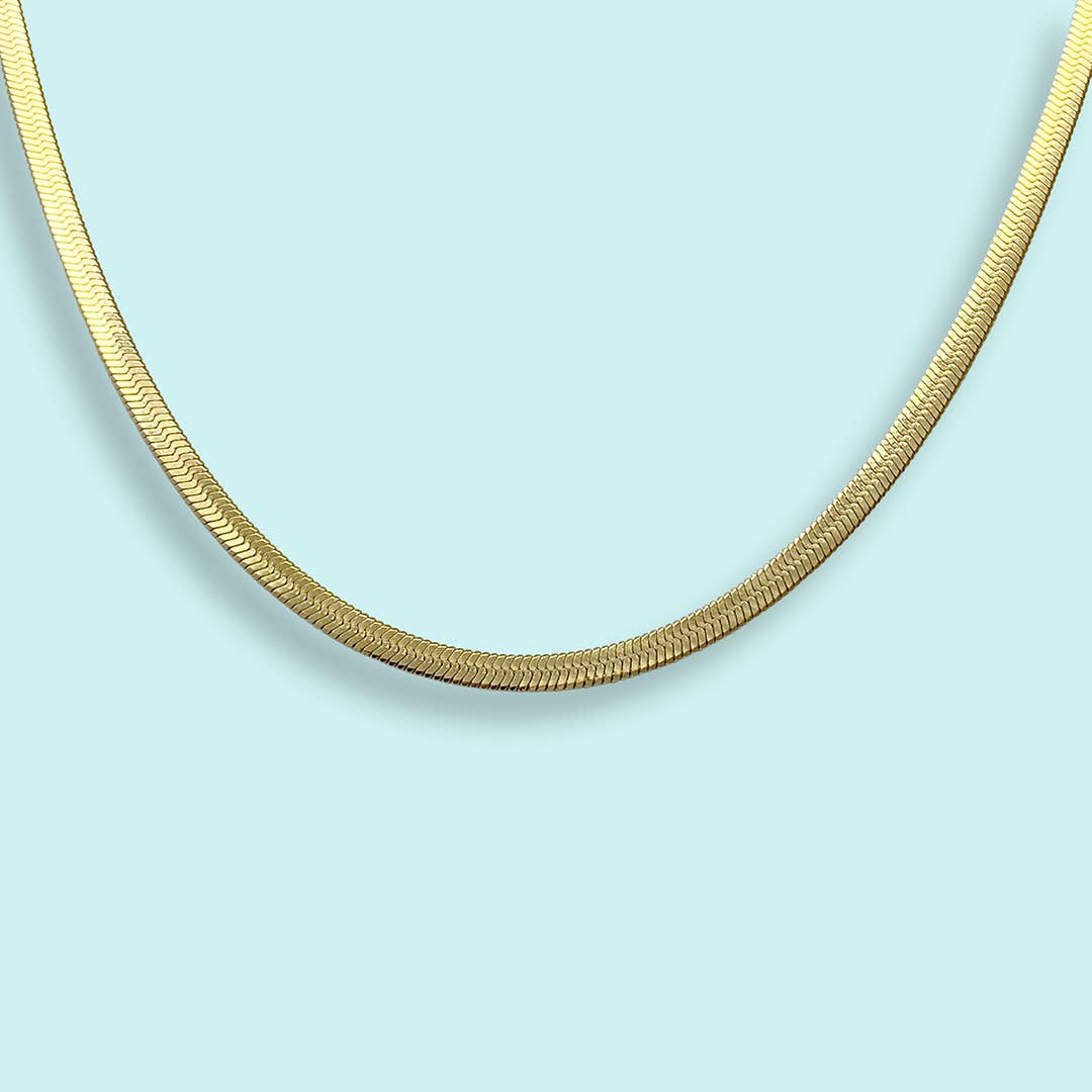 Gold Herringbone Chain - MST GoodsOrnamental Things