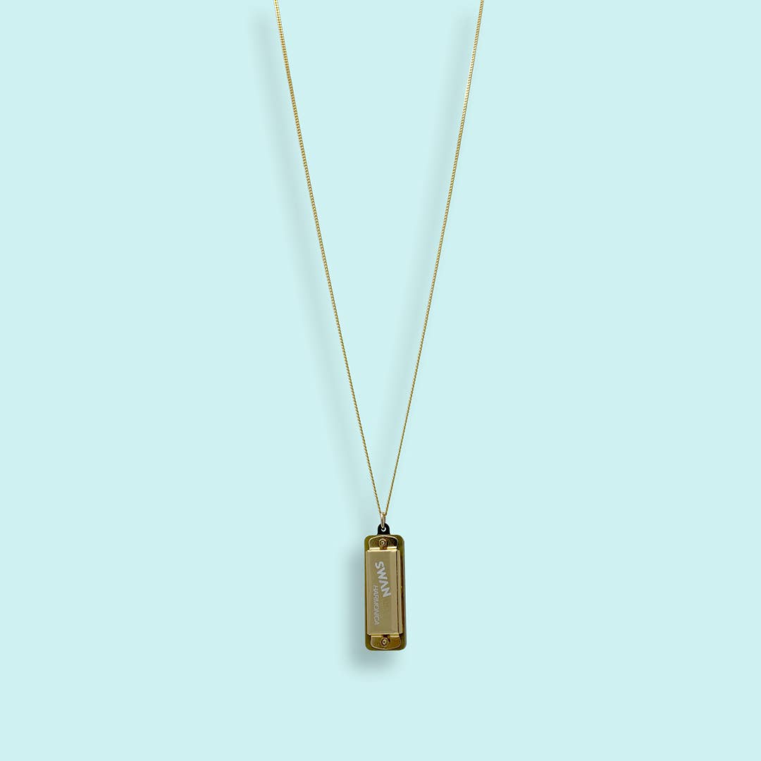 Golden Harmonica Necklace - MST GoodsOrnamental Things