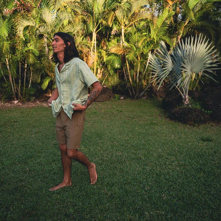 Gonzo Camp Collar Short Sleeve Button Up Shirt - MST GoodsRoark
