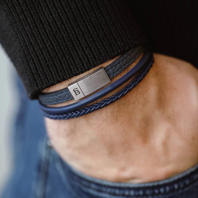 Grady Leather Bracelet - MST GoodsBraceletsSteel & Barnett