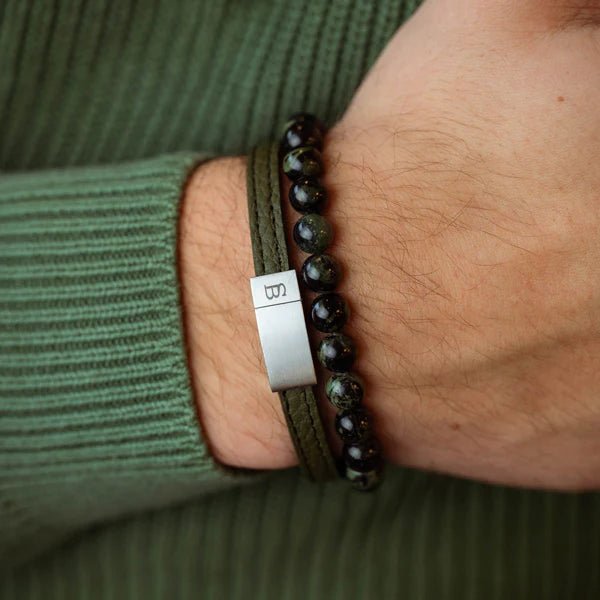 Grady Leather Bracelet - MST GoodsBraceletsSteel & Barnett