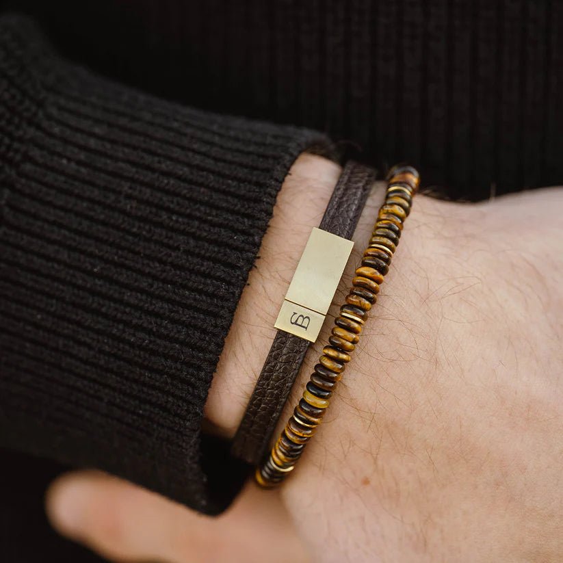 Grady Leather Bracelet - MST GoodsBraceletsSteel & Barnett