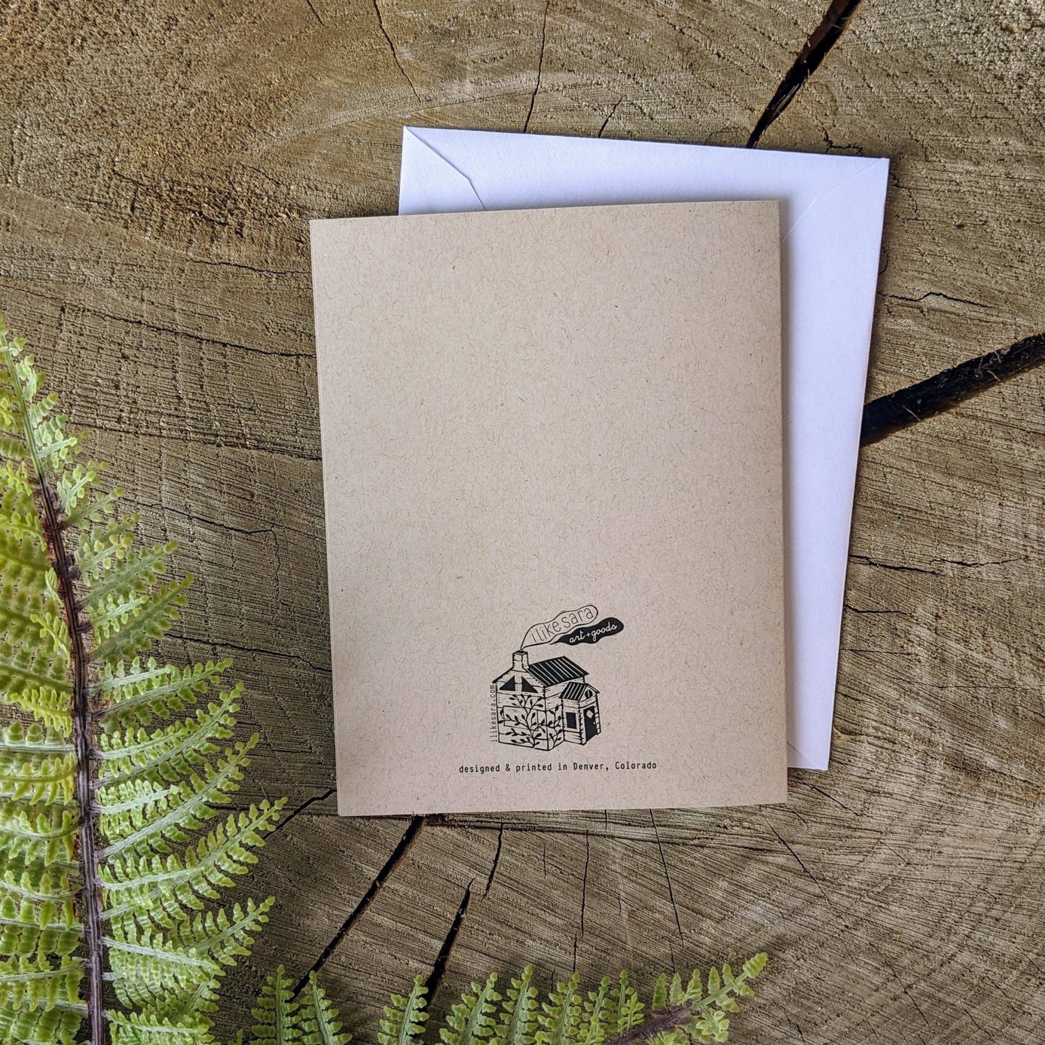Greeting card | good luck rabbit foot - MST Goodsilikesara | art + goods