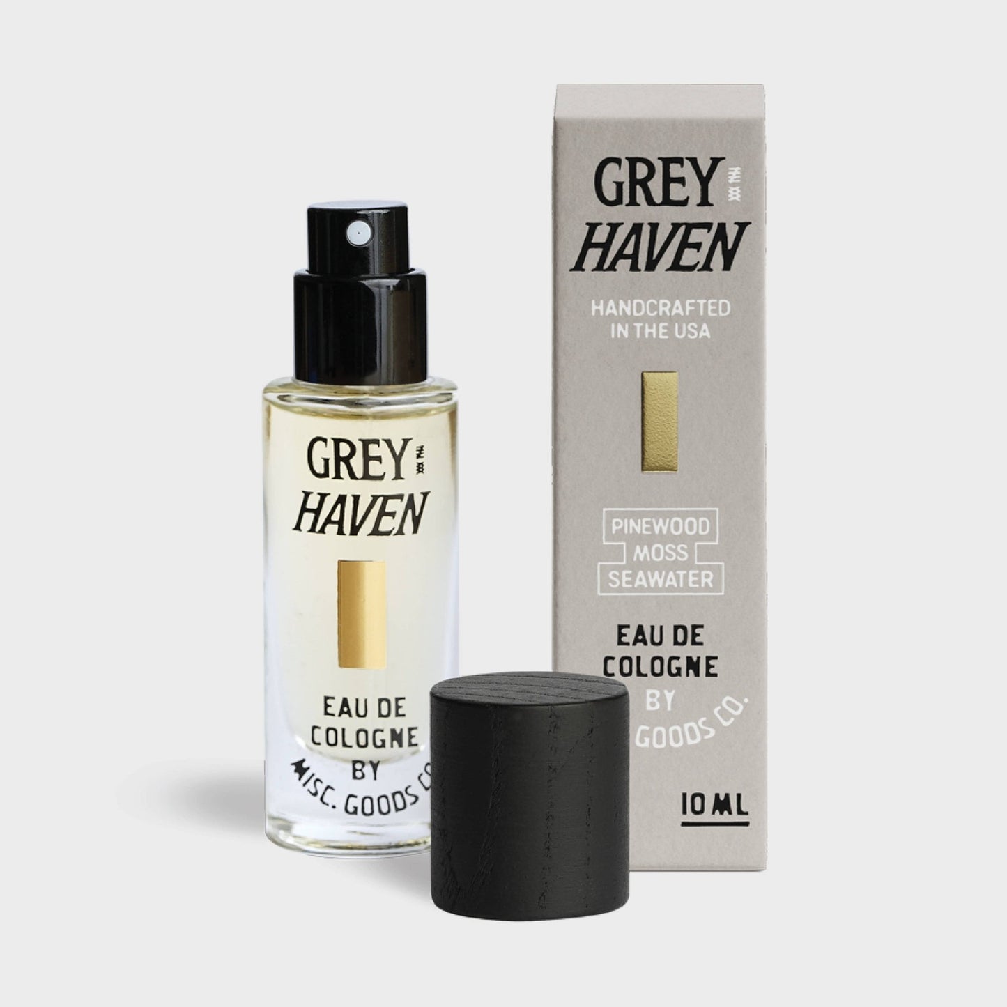 Greyhaven Eau De Cologne 10ml | Unisex | Pine, Moss & Ocean - MST GoodsMisc Goods Co.