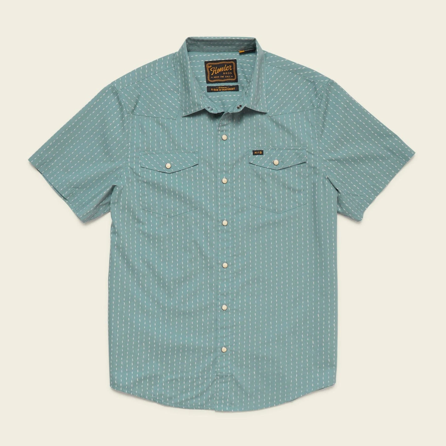 H Bar B Snapshirt - MST GoodsShort Sleeve Button Up ShirtHowler Bros