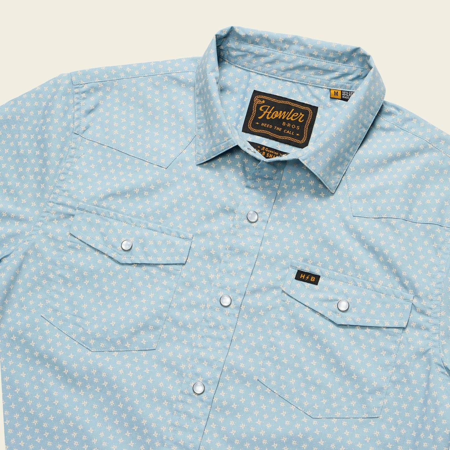 H Bar B Snapshirt - MST GoodsShort Sleeve Button Up ShirtHowler Bros