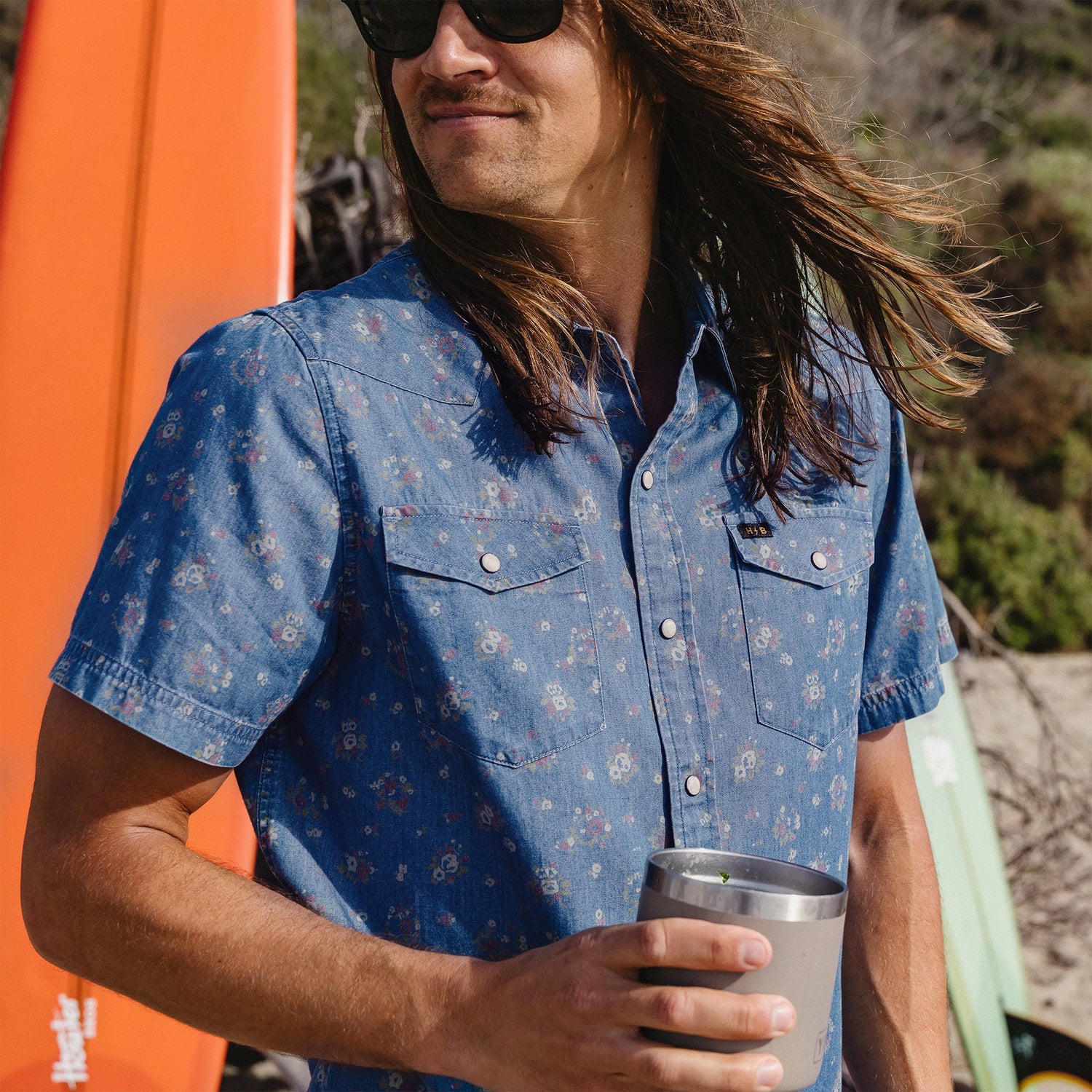 H Bar B Snapshirt - MST GoodsShort Sleeve Button Up ShirtHowler Bros