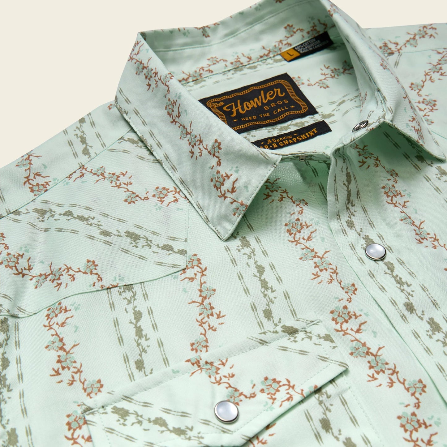 H Bar B Snapshirt - MST GoodsShort Sleeve Button Up ShirtHowler Bros