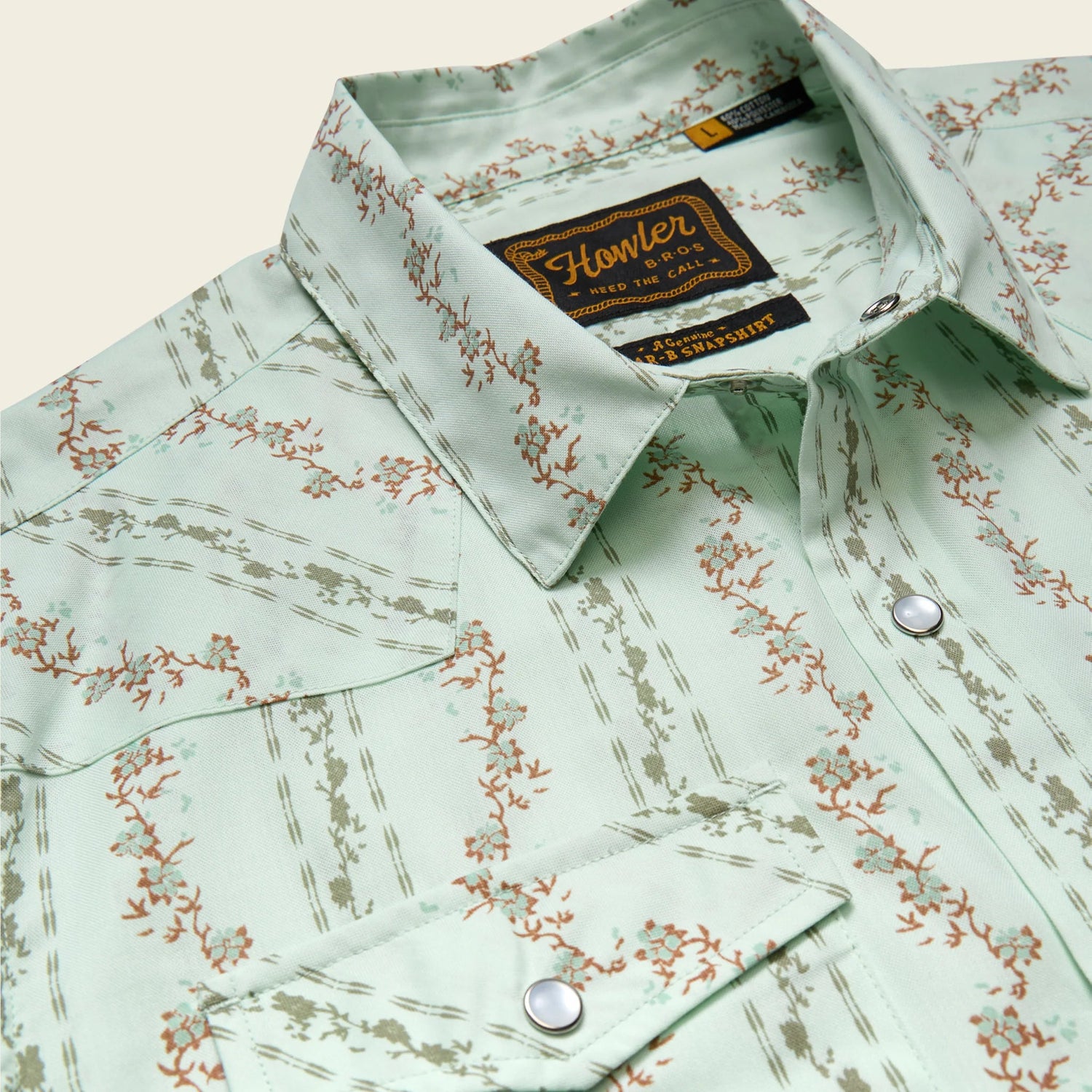 H Bar B Snapshirt - MST GoodsShort Sleeve Button Up ShirtHowler Bros