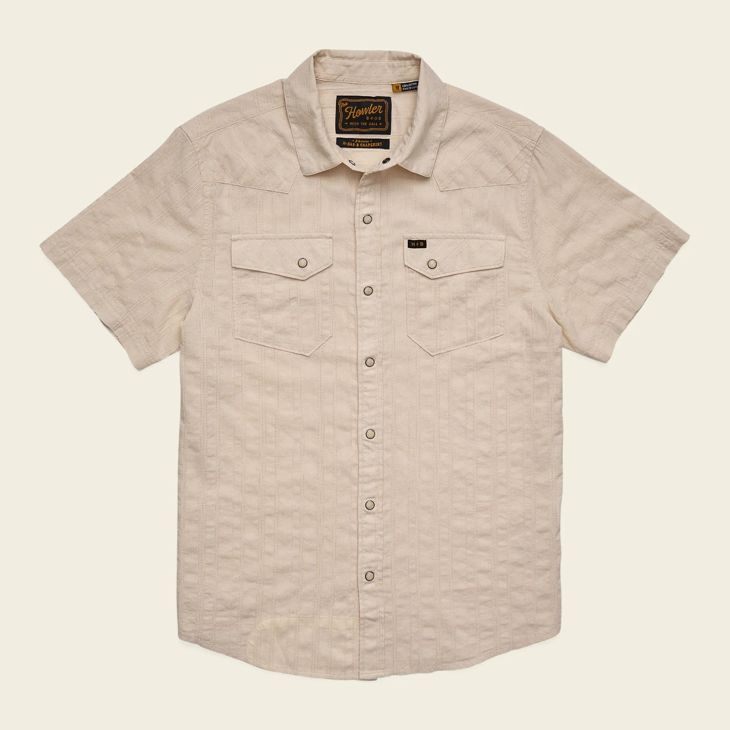 H Bar B Snapshirt - MST GoodsShort Sleeve Button Up ShirtHowler Bros