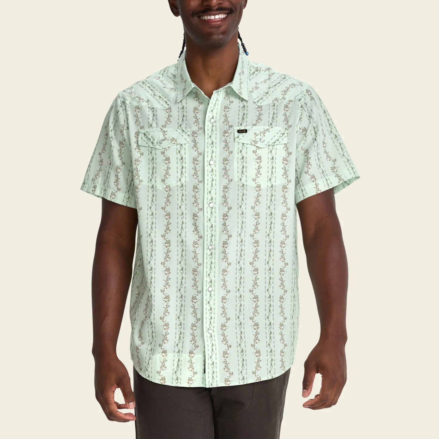 H Bar B Snapshirt - MST GoodsShort Sleeve Button Up ShirtHowler Bros