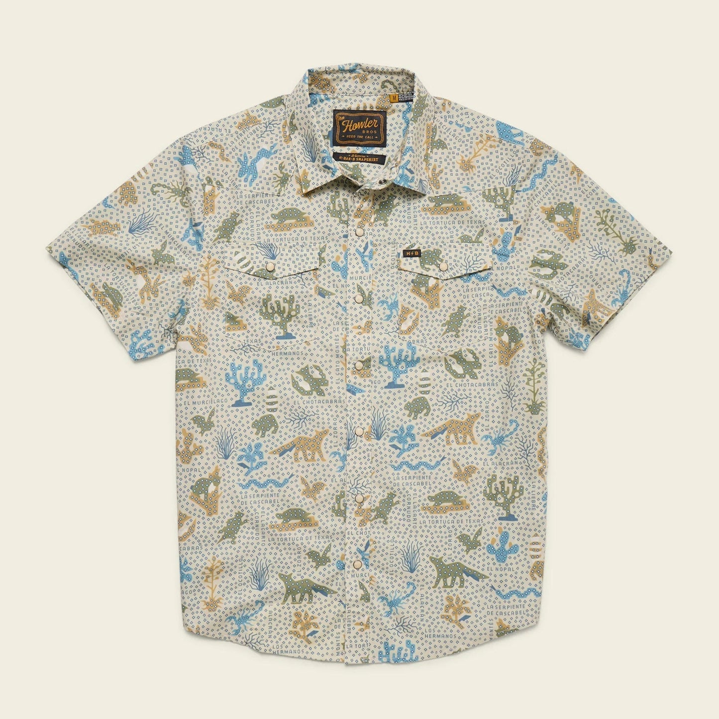 H Bar B Snapshirt - MST GoodsShort Sleeve Button Up ShirtHowler Bros