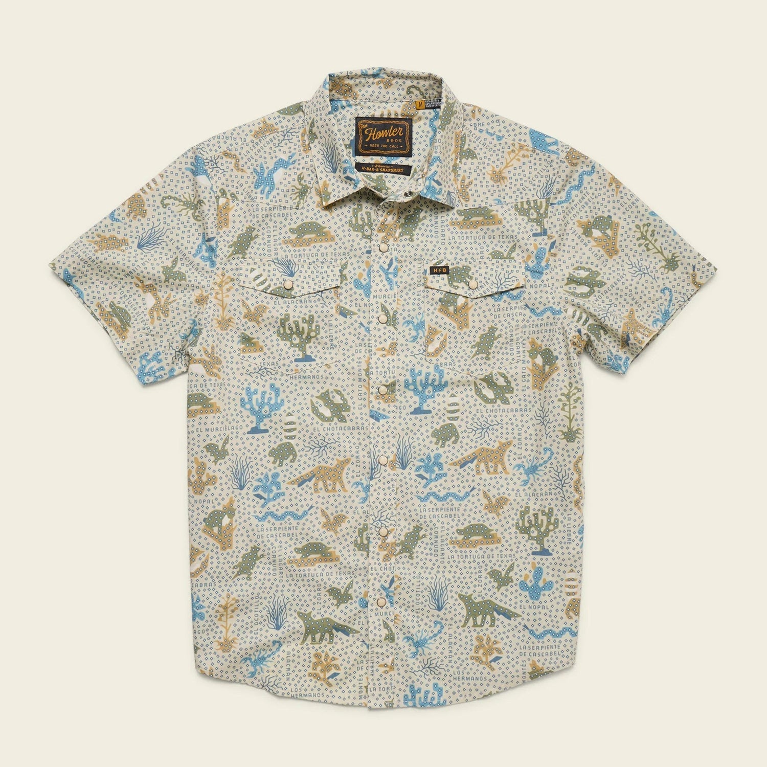 H Bar B Snapshirt - MST GoodsShort Sleeve Button Up ShirtHowler Bros