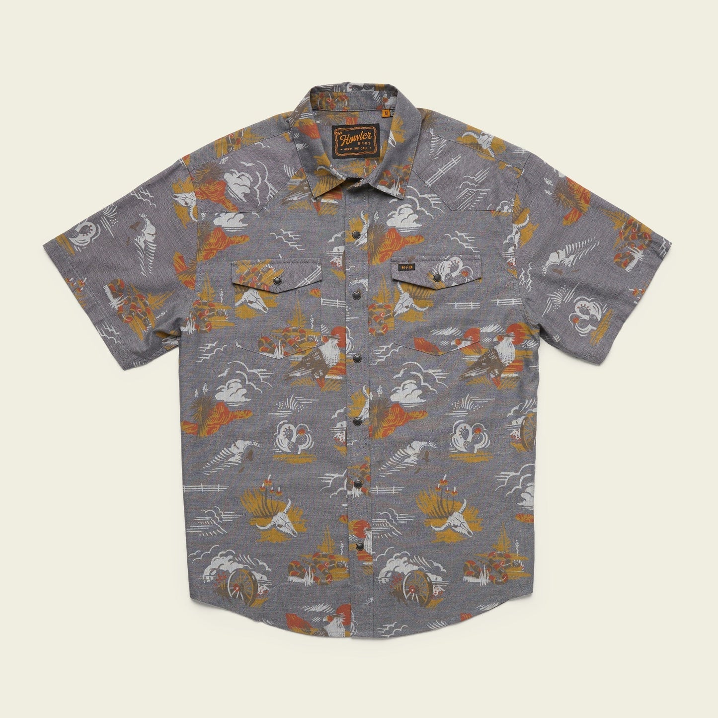 H Bar B Snapshirt - MST GoodsShort Sleeve Button Up ShirtHowler Bros