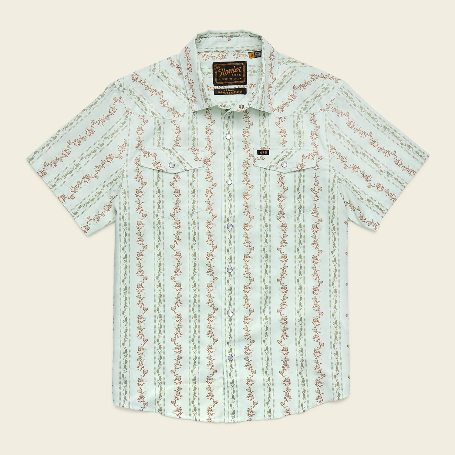 H Bar B Snapshirt - MST GoodsShort Sleeve Button Up ShirtHowler Bros