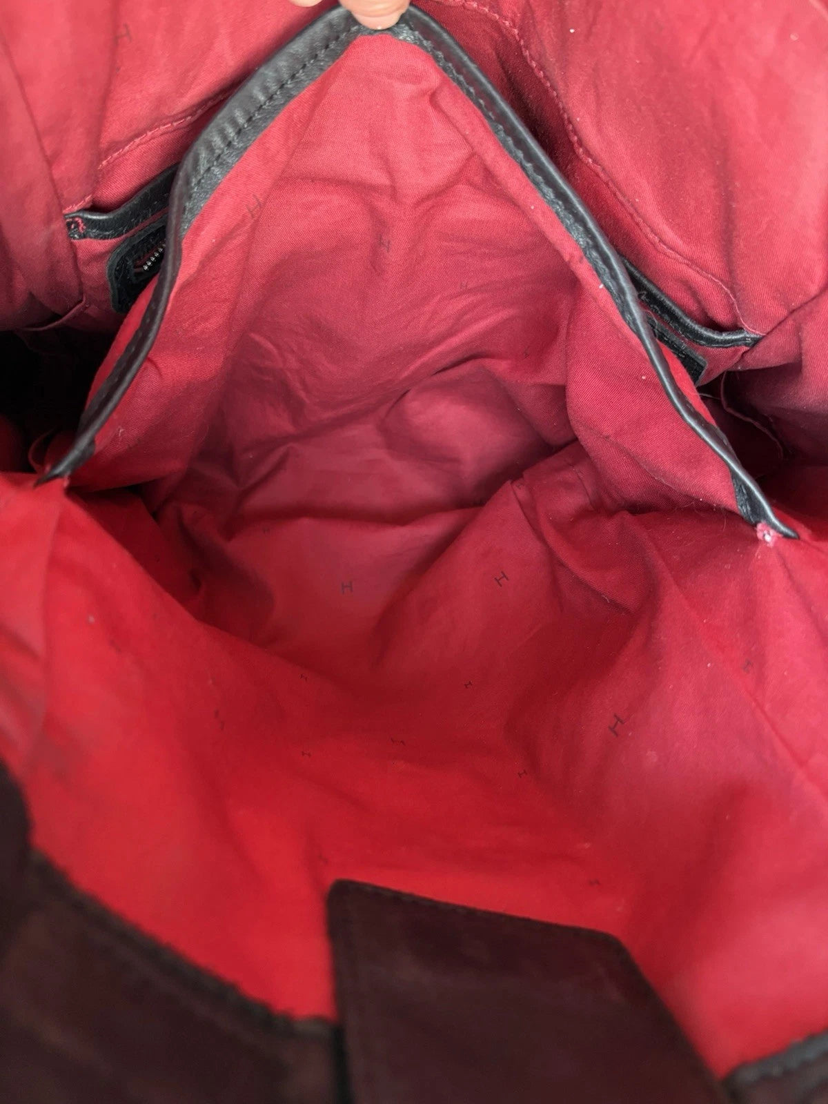 Hammitt Otis Leather Tote Black Gunmetal