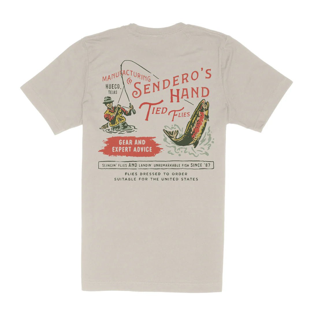 Hand Tied Flies T-Shirt - MST GoodsSendero Provisions Company
