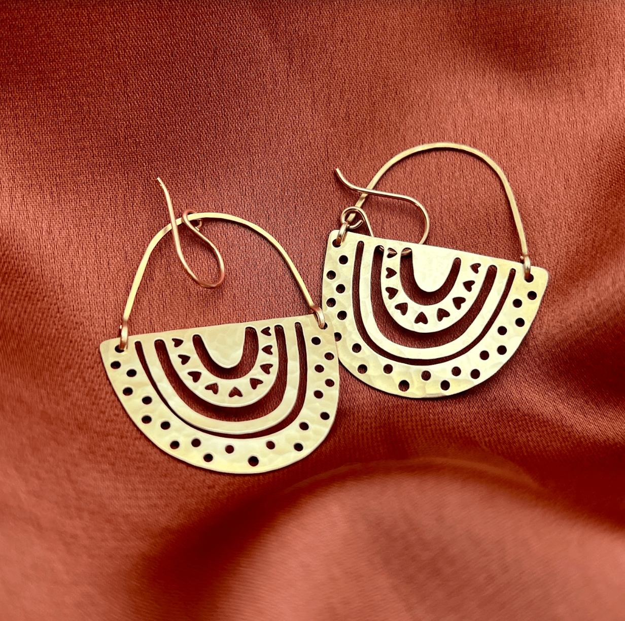 Handmade Ally Earrings | Rainbow | Pride | Non Profit - MST GoodsFluff Hardware