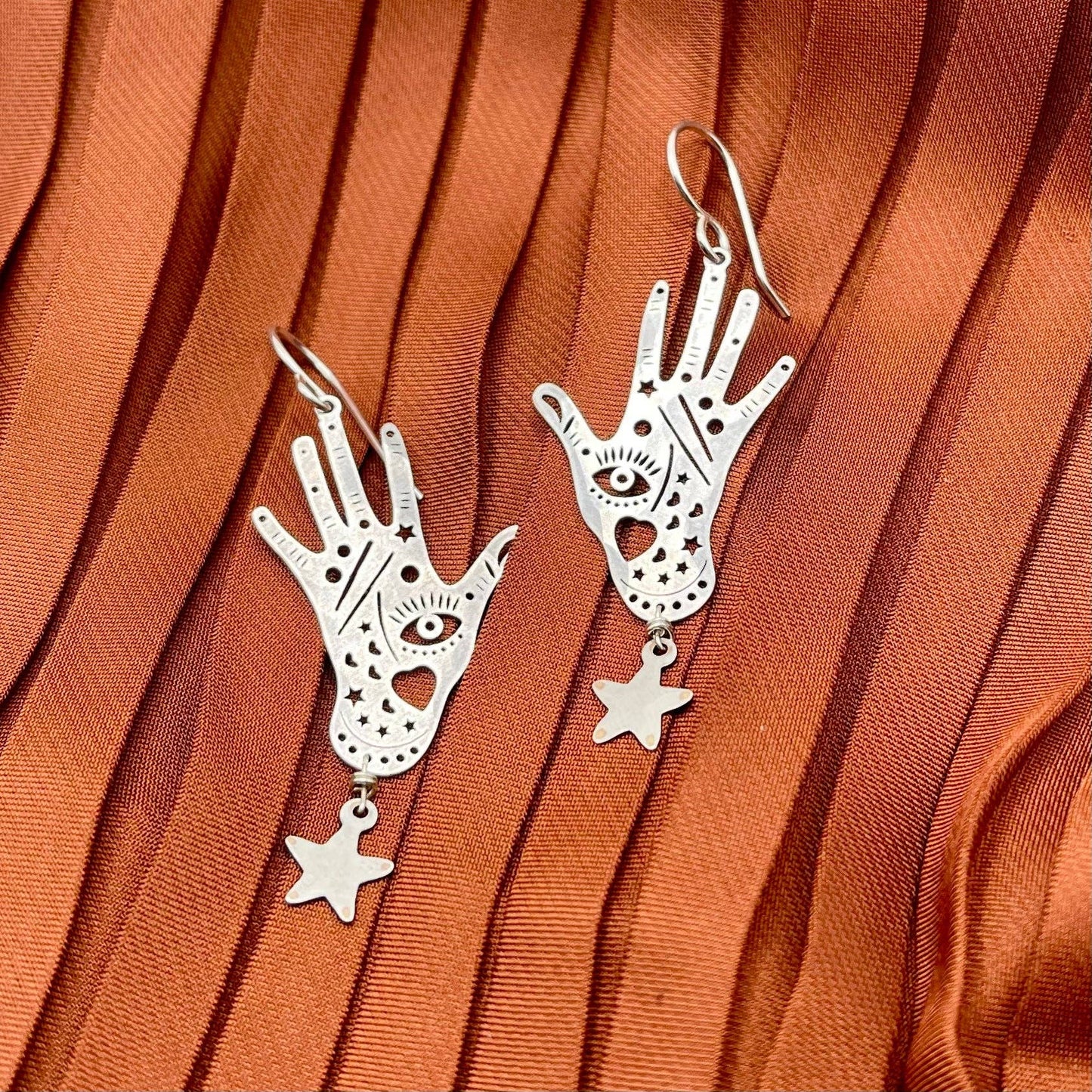 Handmade Clairvoyant Earrings - MST GoodsFluff Hardware