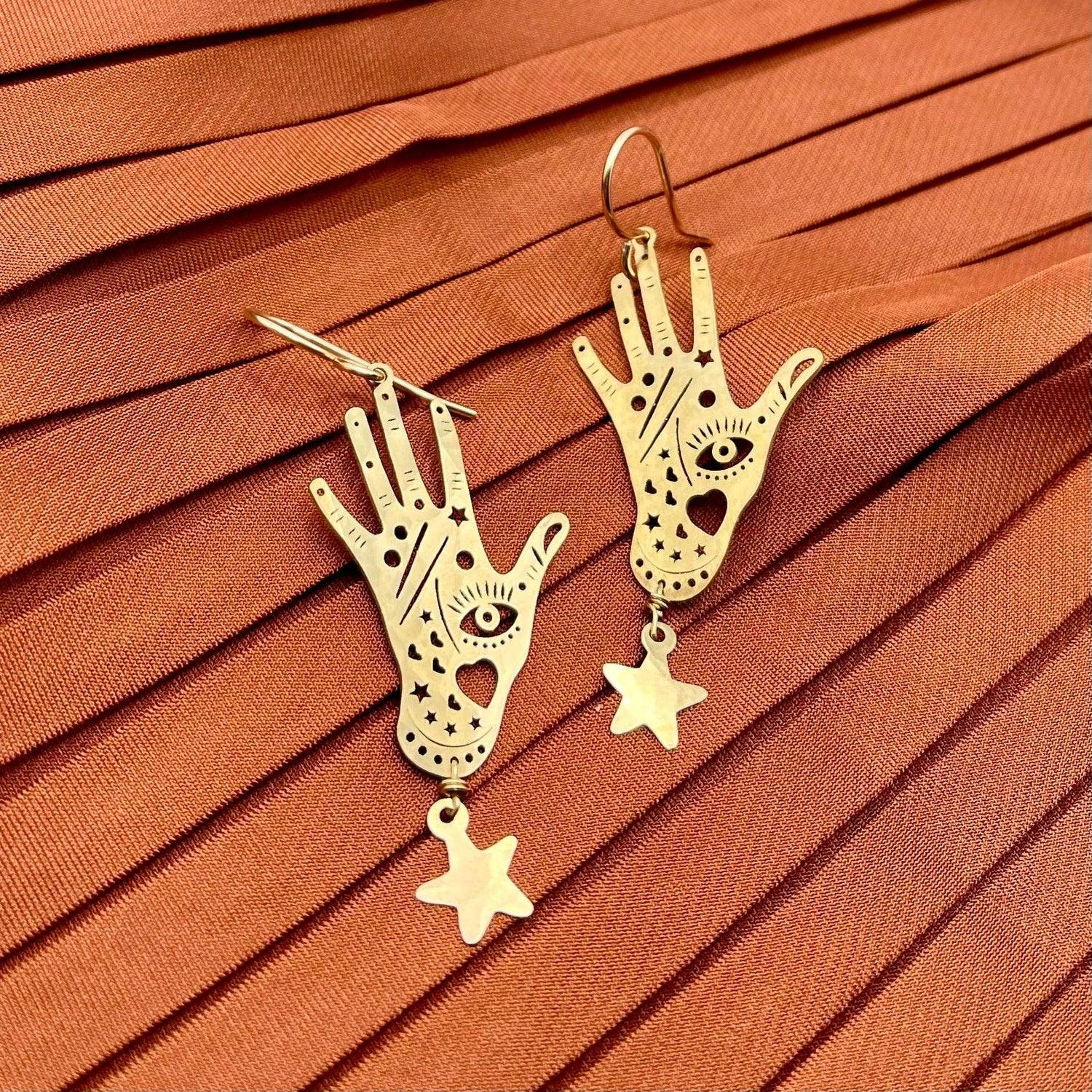 Handmade Clairvoyant Earrings - MST GoodsFluff Hardware