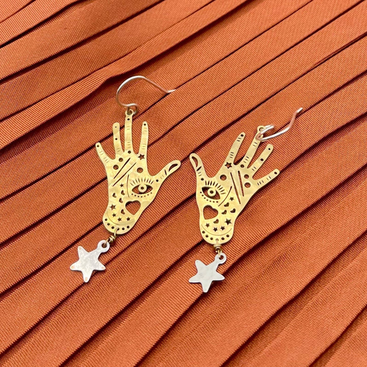 Handmade Clairvoyant Earrings - MST GoodsFluff Hardware