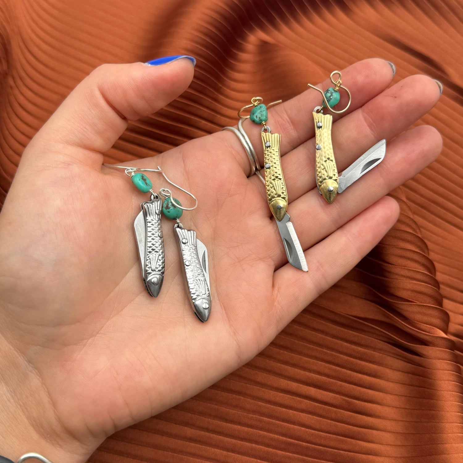 Handmade Feeesh Billie Earrings - MST GoodsFluff Hardware