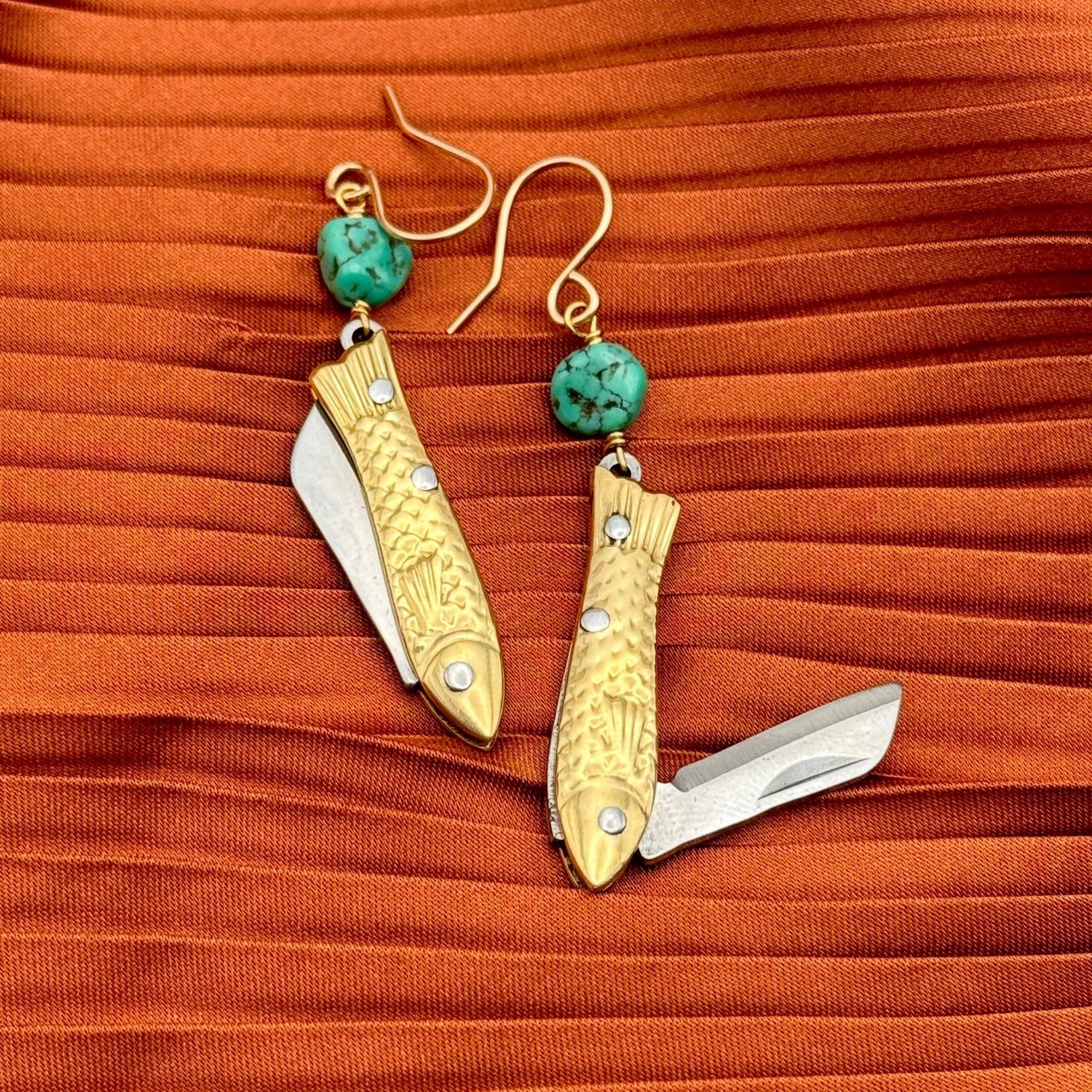 Handmade Feeesh Billie Earrings - MST GoodsFluff Hardware