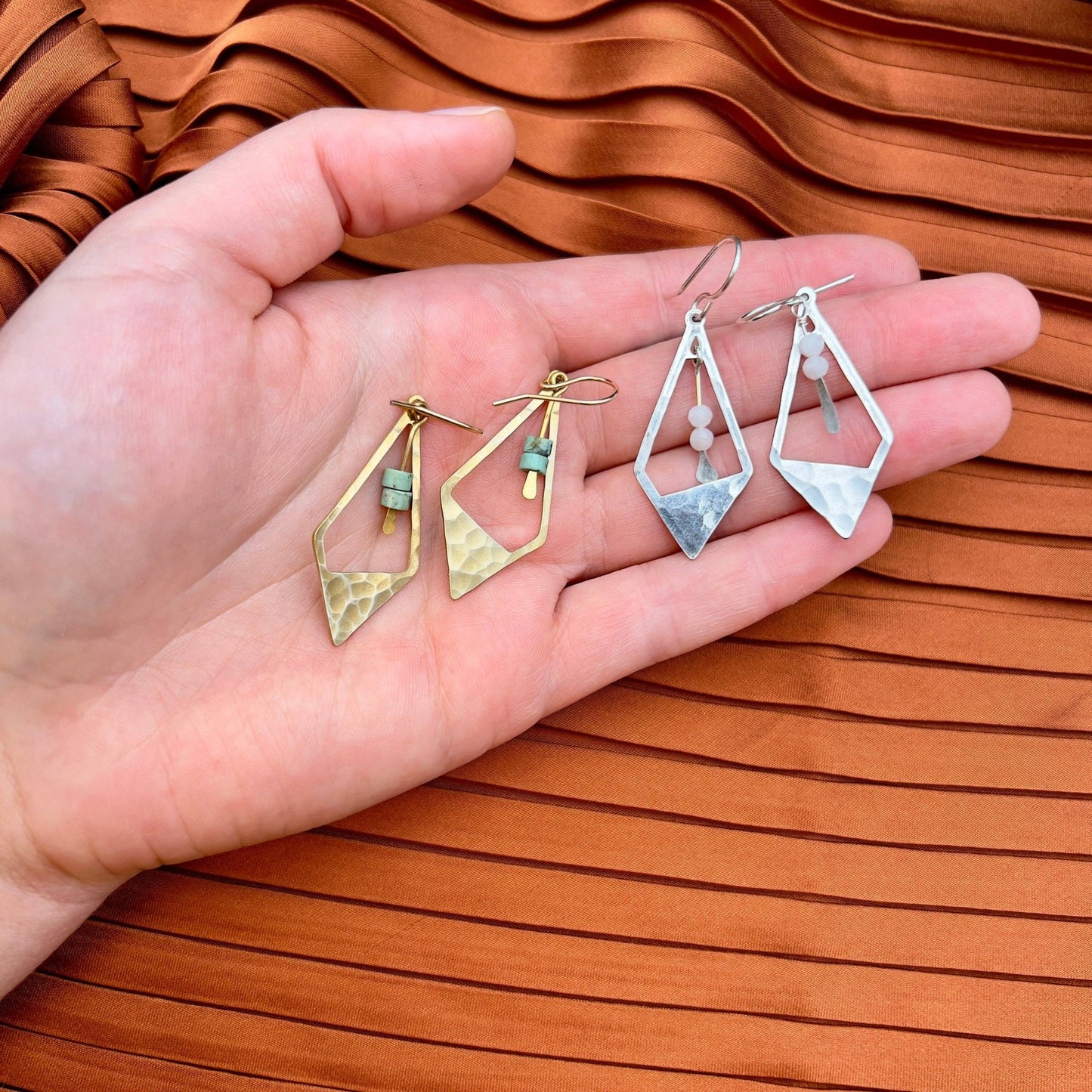 Handmade Fortune Earrings - MST GoodsFluff Hardware