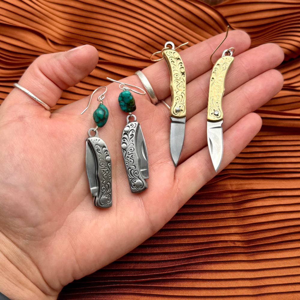 Handmade High Desert Earrings - MST GoodsFluff Hardware
