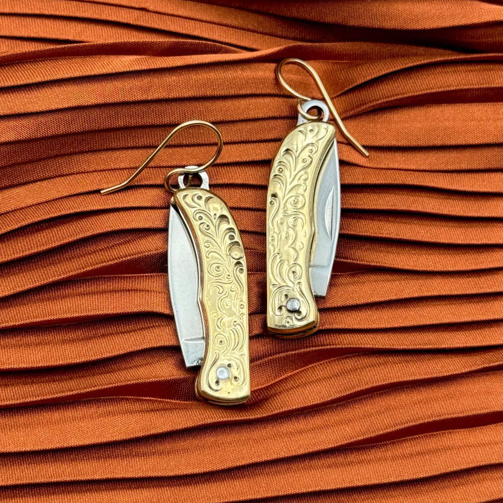 Handmade High Desert Earrings - MST GoodsFluff Hardware