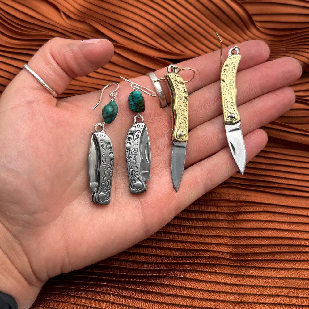 Handmade High Desert Earrings - MST GoodsFluff Hardware