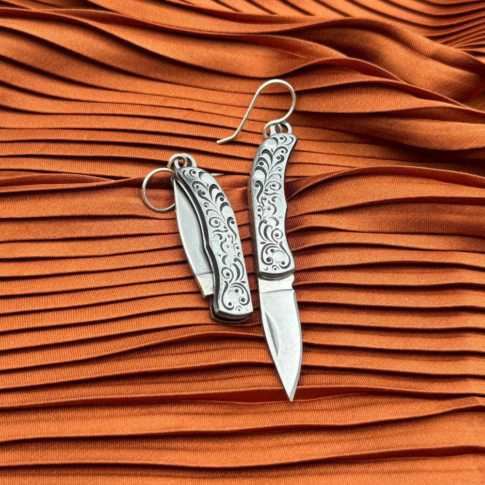 Handmade High Desert Earrings - MST GoodsFluff Hardware