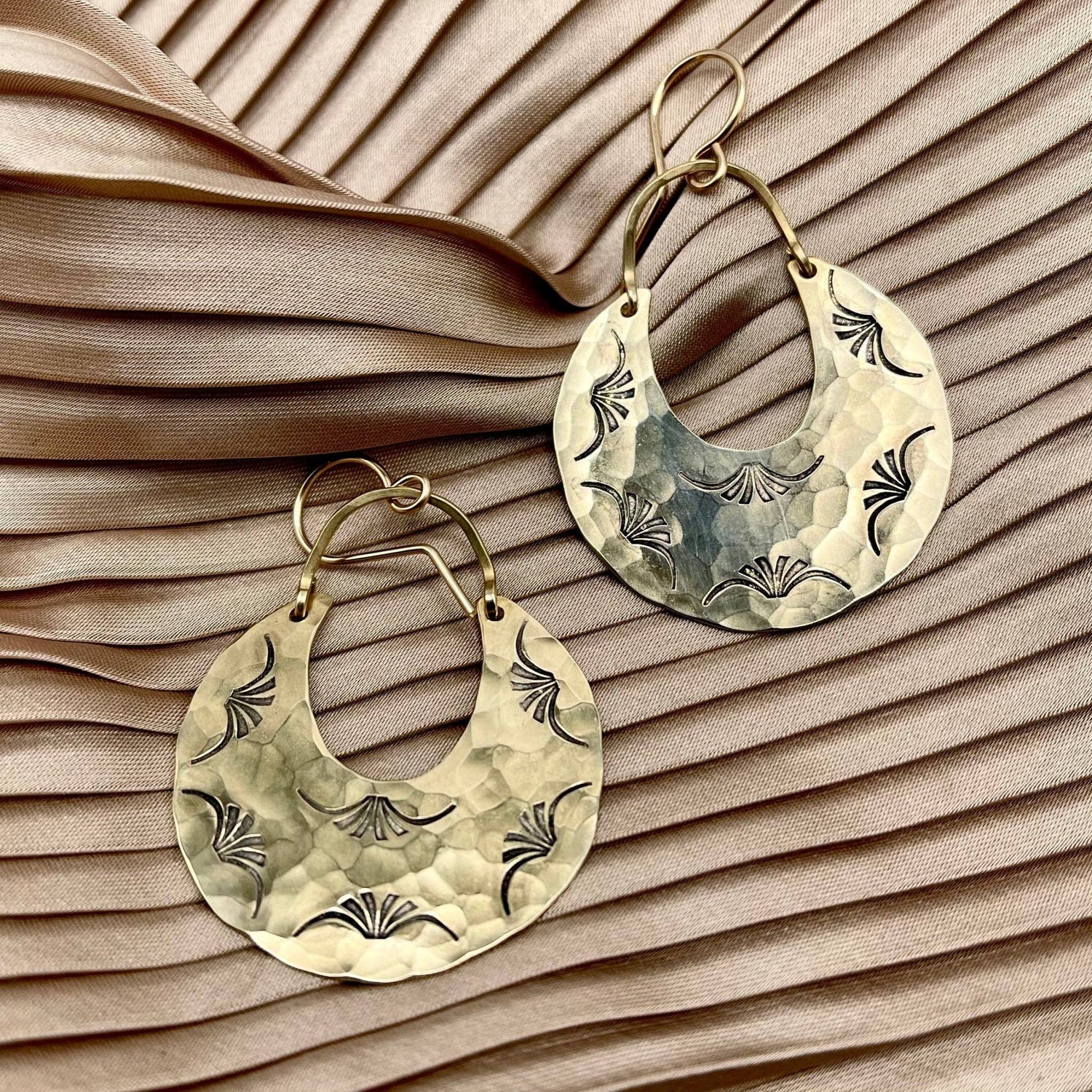 Handmade Julian Earrings - MST GoodsFluff Hardware