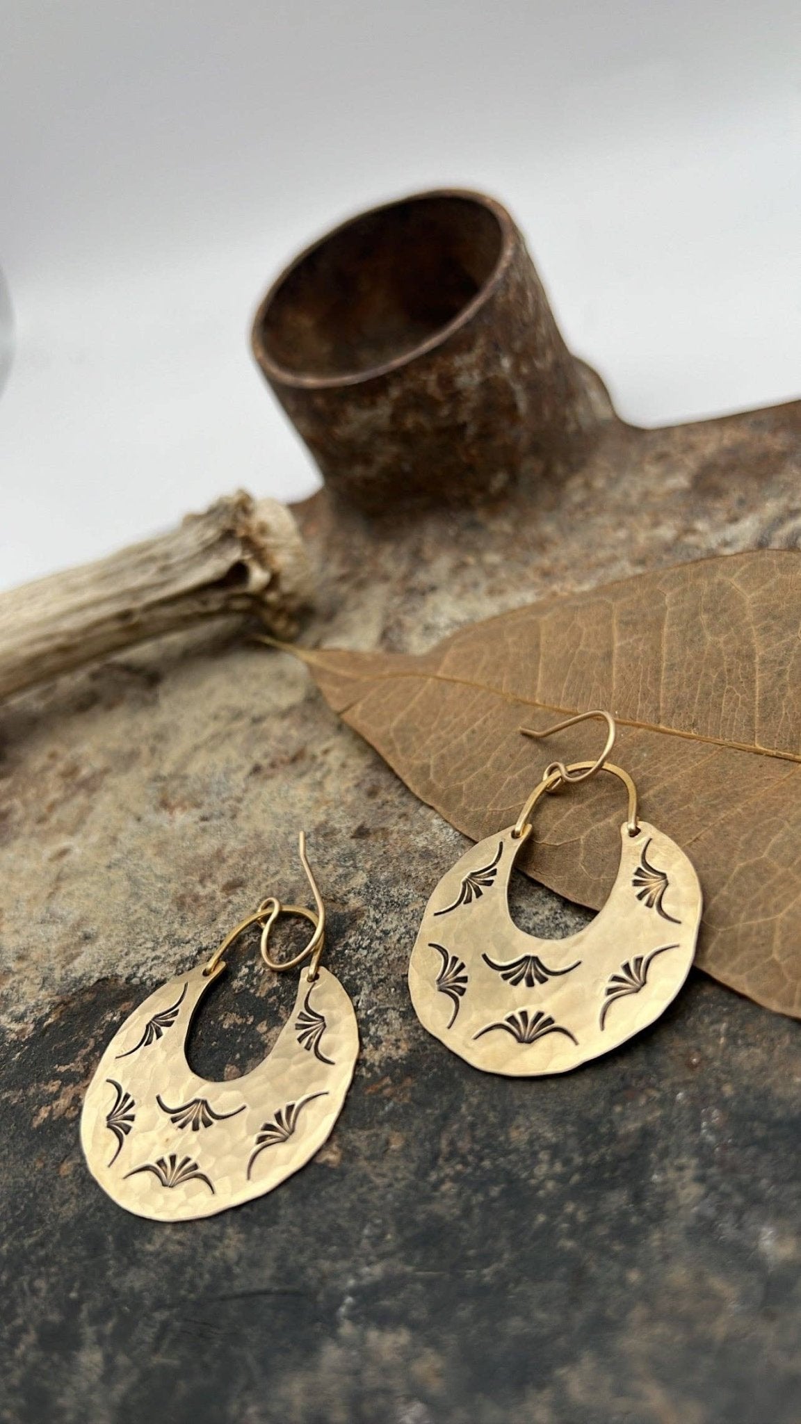 Handmade Julian Earrings - MST GoodsFluff Hardware