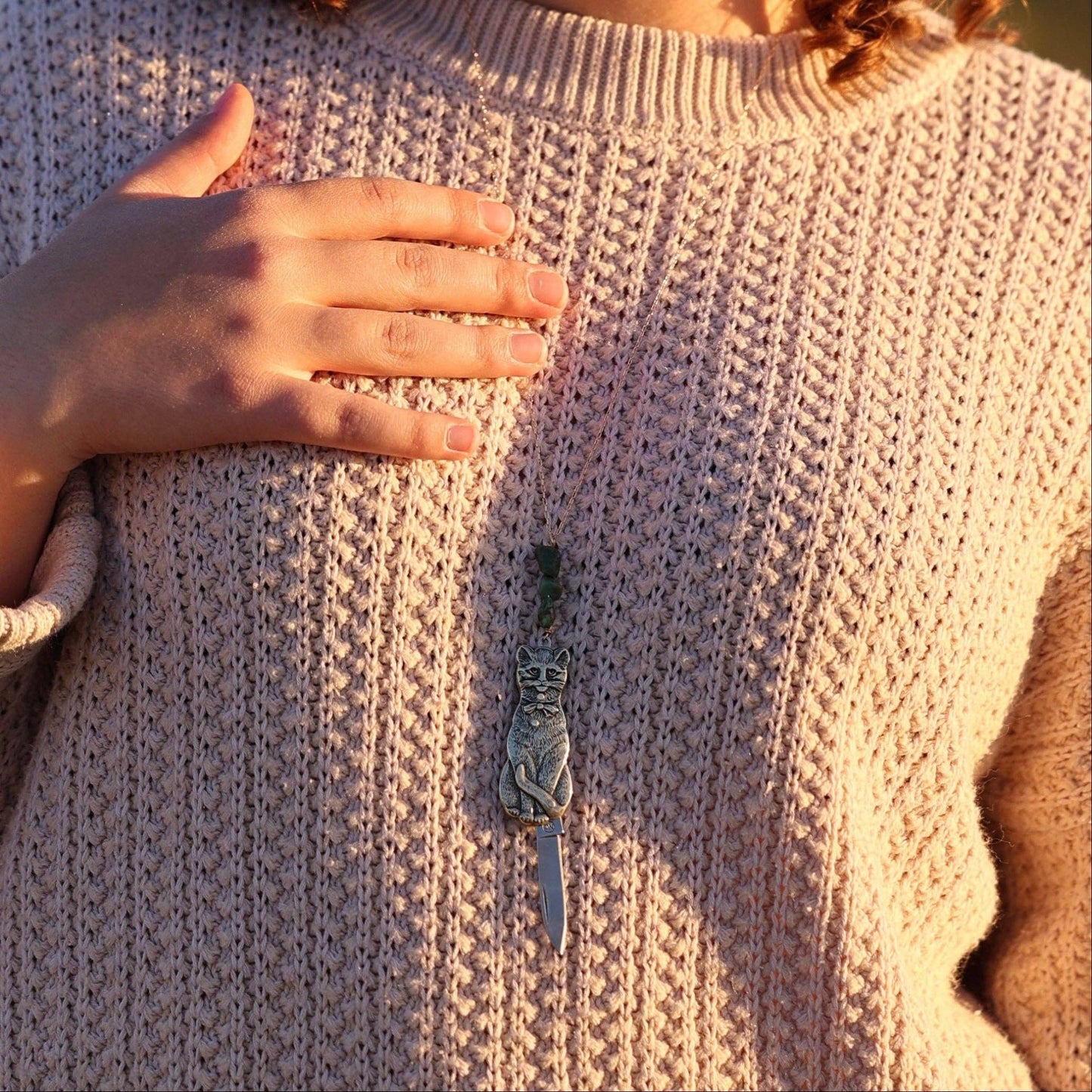Handmade Nine Lives Necklace - MST GoodsFluff Hardware