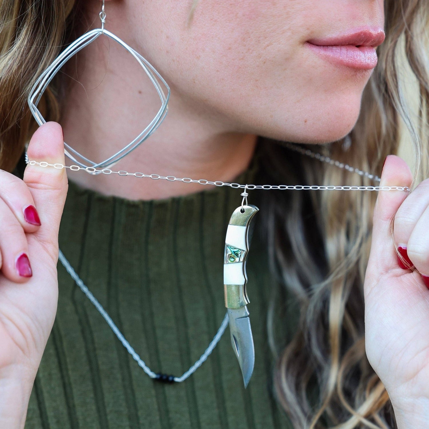 Handmade Salt Water Necklace - MST GoodsFluff Hardware