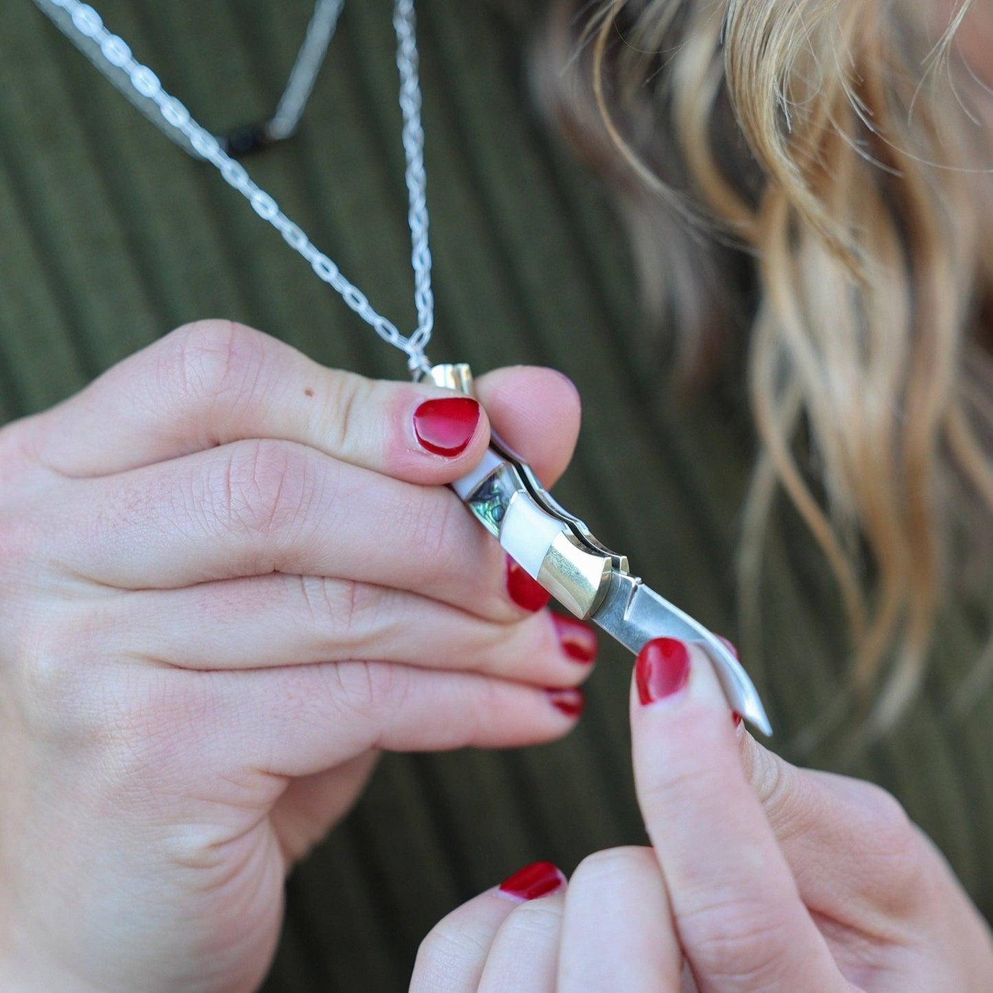 Handmade Salt Water Necklace - MST GoodsFluff Hardware