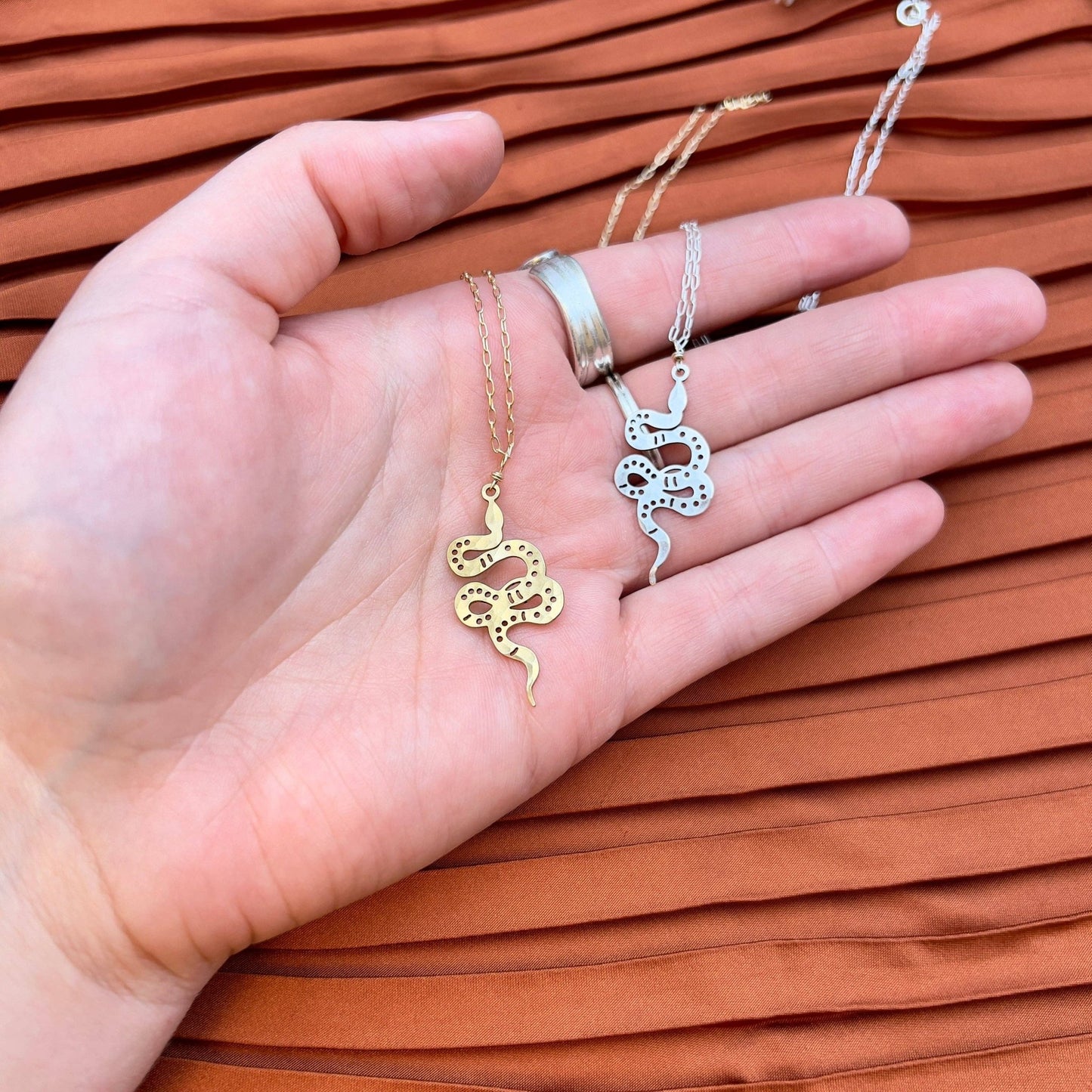 Handmade Slither II Necklace - MST GoodsFluff Hardware