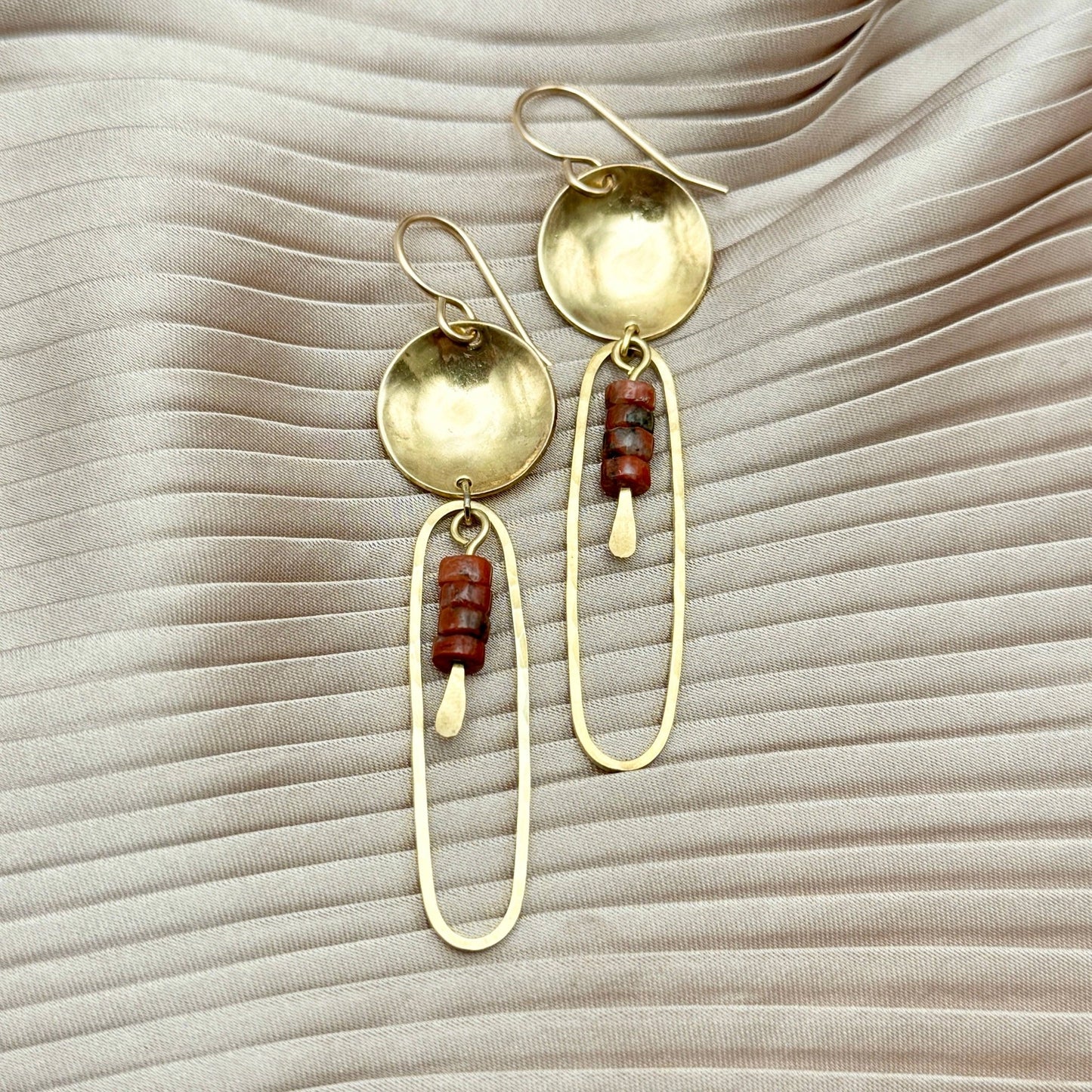 Handmade Sunveil Earrings - MST GoodsFluff Hardware